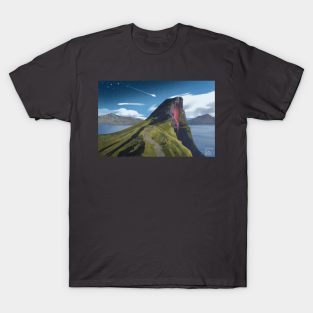 mountain with magic hole T-Shirt